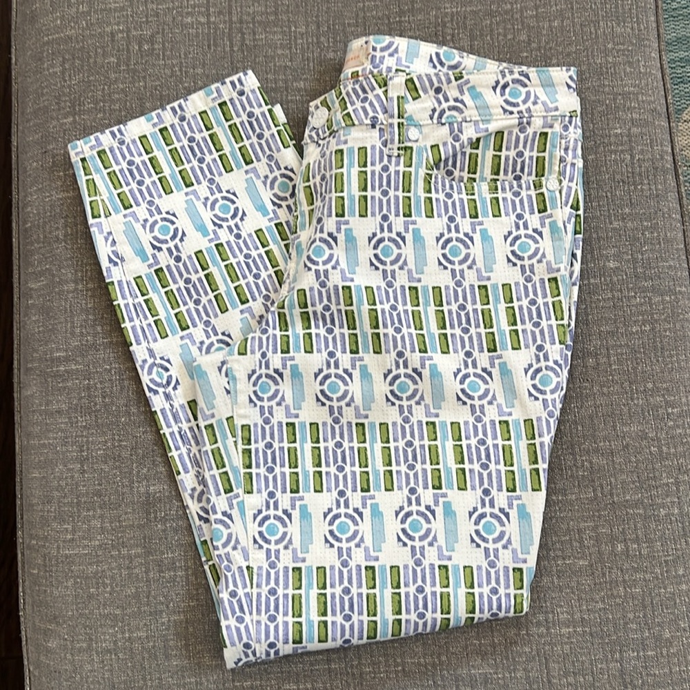 Tory Burch Alexa Cropped Skinny Jean - Picture 9 of 11